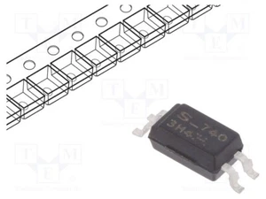 Optokoppler SMD Uce: 80V PC3H4J00001H Optokoppler - ausgang Kanäle: 1 - Bild 1 von 1