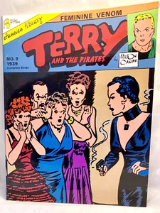 Feminine Venom: Terry and the Pirates No. 9 1939 Complete Strips 1988 M.  Caniff - Picture 1 of 2