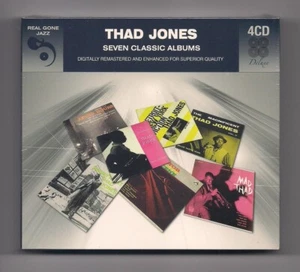 THAD JONES - Seven classic albums SEALED 4CD set - remastered - Picture 1 of 2