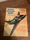 Vintage Back Issue Of Model Airplane News Magazine - October 1954