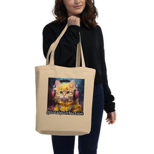 Kittybass Eco Tote Bag - Picture 1 of 3