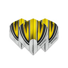 Winmau Prism Alpha Standard Dart Flight - Yellow, Black & Clear