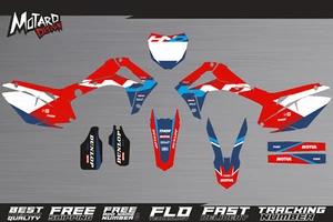 Graphics Kit for Honda CRF 450 R 2013 2014 2015 2016 Decals Stickers by Motard - Picture 1 of 3