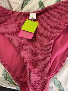 Tabitha Brown for Target SIZE XL Swimsuit Bottoms Bikini Pink Two Tone 16 18 - Picture 1 of 4