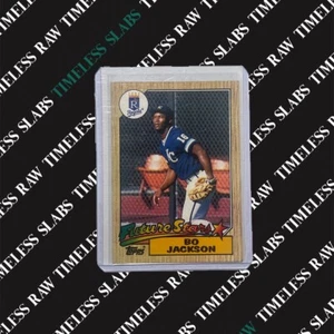 1987 Topps #170 Bo Jackson Future Stars RC Kansas City Royals GRC - Picture 1 of 2