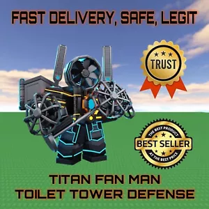 Titan Fan Man | Toilet Tower Defense | TTD | The Cheapest and Fast - Picture 1 of 1