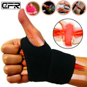 Adjustable Wrist Support Guard Band Brace Strap Carpal Tunnel Sprains Strain Gym - Picture 1 of 13