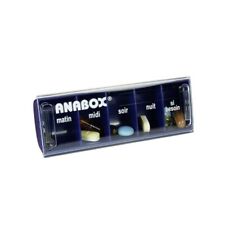 Pilulier Anabox journalier ANABOX bleu foncé