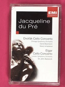 Jacqueline Du Pre Plays Dvorak Elgar EMI Records 1971 cassette - Picture 1 of 5