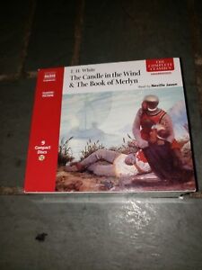 Livre audio T.H. BLANC 9 CD la bougie dans le vent + le livre de Merlin 