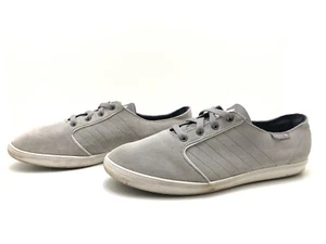 Adidas Plimsole 2 Herren Sneaker Gr. 42 2/3 Turnschuhe Schnürschuhe Komfort Grau - Bild 1 von 4