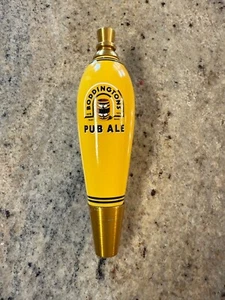 Beer Keg Tap Pull Handle - Boddingtons Pub Ale - Yellow w/ Gold & Black Accents - Picture 1 of 5
