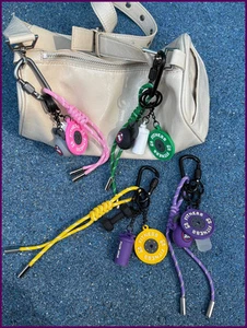 Llavero Serie Gimnasio Color Hecho a Mano Cuerda Llavero Nuevo Bolso Moda Colgante - Imagen 1 de 27