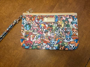 Tokidoki Stay Groovy Pouch Wristlet NWOT Super Cute! - Picture 1 of 5