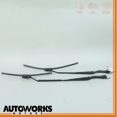 04-09 Juego de 2 brazos limpiaparabrisas delantero derecho e izquierdo Jaguar XJ8 VDP X350 OEM Foto 1 de 4