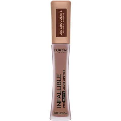 Loreal Paris Infallible Pro Matte Les Chocolates Scented Lipstick 854 Bitters... - Image 1 of 4