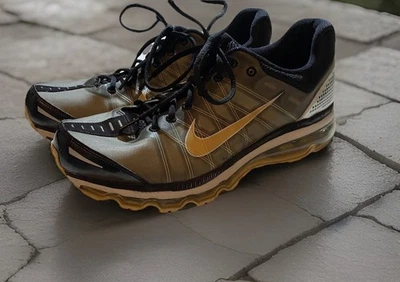 Nike Air Max 2009 para hombre talla 12 negro, dorado, plateado y gris... - Imagen 1 de 4