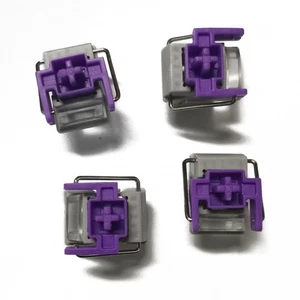 4Pcs Purple Optical Switches for Huntsman Elite Keyboard Hot Swap Switch - Afbeelding 1 van 8