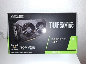 ASUS TUF Gaming GeForce® GTX 1660 Ti EVO, 6 GB, GDDR6, 192 Bit, PCI Express - Bild 1 von 6