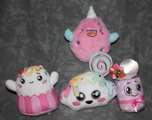 4er Set Lankybox Mystery Plüsch Serie 3 Candy Shark Rocky Ghosty Sticky & Dose - Bild 1 von 9