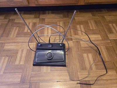 VINTAGE 1975 GEMINI 30 Rabbit Ears TV Television Antenna VHF UHF FM Stereo - Image 1 of 3