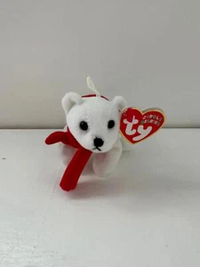 Ty Jingle Beanie “Coldy” the Polar Bear - Tree Ornament* (4 inch) - Picture 1 of 3