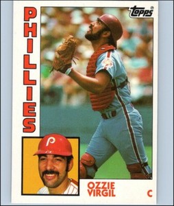 1984 Topps Tiffany Baseball OZZIE VIRGIL #484 Ungraded Philadelphia Phillies