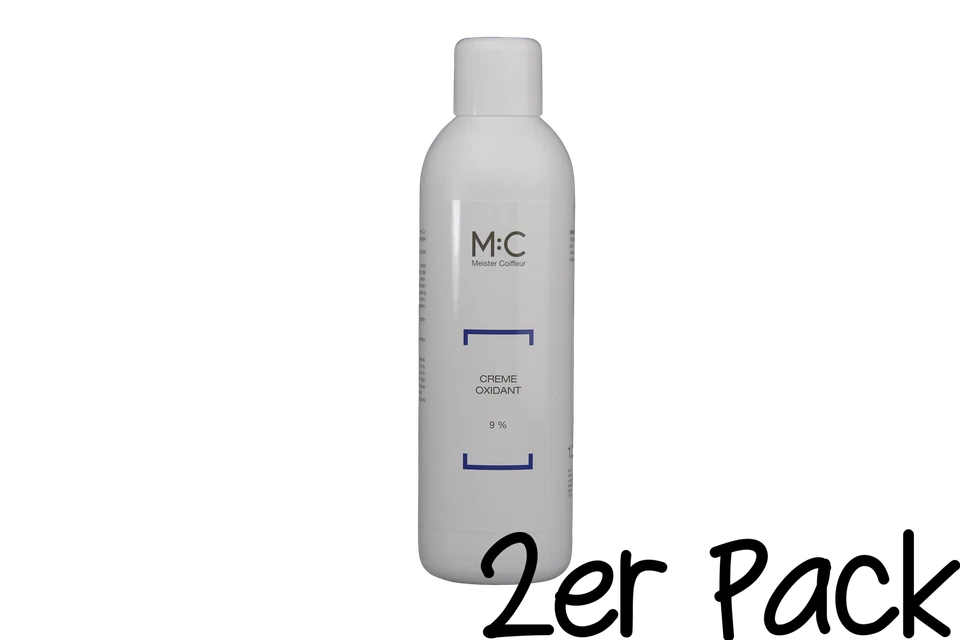 7,48€/1 L 2x comair M:C Meister Coiffeur Creme Oxidant 9% Oxydant 1000 ml
