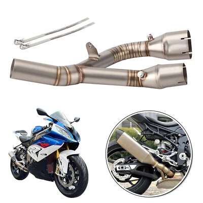 Modified Exhaust System Mid Link Pipe For BMW S1000RR 2019-2023 S1000R 2021-2023 Foto 1 de 4