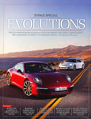 2011 2012 Porsche 911 997 Carrera S - GT3 Original Car Review Print Article J350 - Image 1 of 2