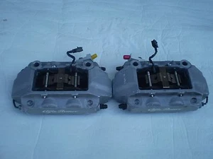 COPPIA PINZE FRENO ANTERIORI - BRAKES CALIPERS ALFA ROMEO 4C - Imagen 1 de 1