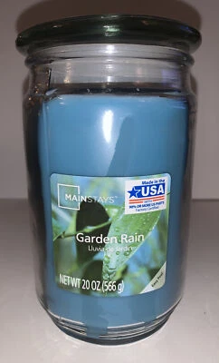 Mainstays Garden Rain 20 oz. Tarro vela Foto 1 de 4