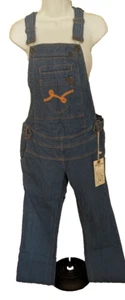 NWT Women Blue sleeveless overalls size 30 by LUXIRIE - Picture 1 of 18
