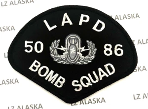 LOS ANGELES BOMB SQUAD POLICE EOD PATCH (PD19) EXPLOSIVE KAMPFMITTEL ENTSORGUNG - Bild 1 von 3