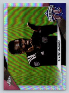 2021 Topps Chrome MLS Celebration FC #CFC2 Blaise Matuidi (ref 185594) - Picture 1 of 2