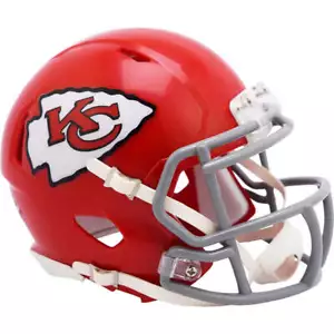 Mini casco de fútbol americano Riddell Throwback 1963-73 de los Kansas City Chiefs - Imagen 1 de 1