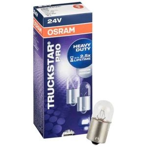10x Osram 5627TSP TruckstarPlus 5627LTS Signal Lamp Ball Lamp BA15s 24V 5W R5W - Picture 1 of 5
