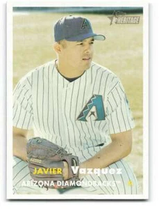 2006 Topps Heritage #61 Javier Vazquez NM-MT Diamondbacks - Picture 1 of 2