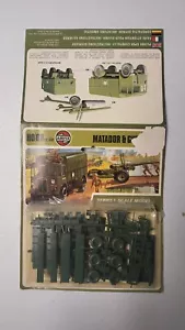 Airfix HO/OO Matador & Gun Series Kit modello in scala 1 vintage militare - Foto 1 di 5