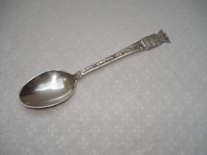 Cuillère Souvenir en Argent Massif - Marseille - Poinçon Minerve - Bild 1 von 8