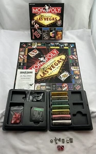 2003 Las Vegas Monopoly Spiel von USAopoly vollständig in sehr gutem Zustand KOSTENLOSER VERSAND - Bild 1 von 9