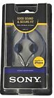 Sony 2007 MDR-J10 Sealed Vertical In Ear Clip On Headphones Blue NOS* iPhone