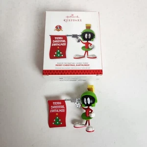 Hallmark 2013 Looney Tunes MERRY CHRISTMAS EARTHLINGS MARVIN MARTIAN Ornament - Picture 1 of 10