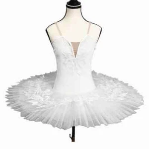 Falda de ballet Disfraces de ballet Top Niñas Bailarina Vestido Niño Ropa de danza del vientre Adulto - Imagen 1 de 26