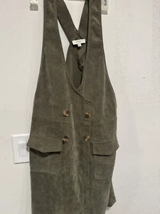 Umgee corduroy jumper in Olive Green. Pockets 2XL - Picture 1 of 7