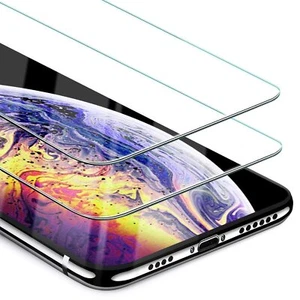 JETech Displayschutzfolie für Apple iPhone Xs Max 6,5" Hartglas Folie 2er Pack - Bild 1 von 7