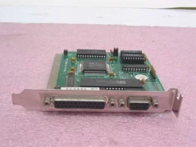 JCC 800628 8-Bit ISA Controller Card - 9-Pin 25-Pin External Ports - Image 1 of 4