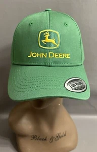 John Deere Green Colored Strap Back Dad Hat/Cap - Picture 1 of 6