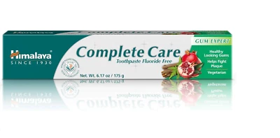 Himalaya Complete Care Toothpaste, Fights Plaque, Freshens Breath, Fluoride Free - Image 1 of 4