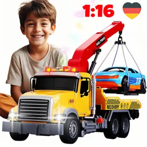1:16 Kran-LKW-Spielzeug Kran-LKW-Spielzeug Multifunktional Mit Licht und Sound - Bild 1 von 24